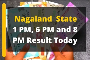 Nagaland State 1pm 6pm and 8pm